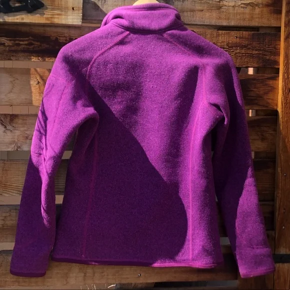 XS Maroon Patagonia Sweater Jacket - Picture 2 of 5